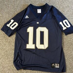 Notre dame adidas football jersey